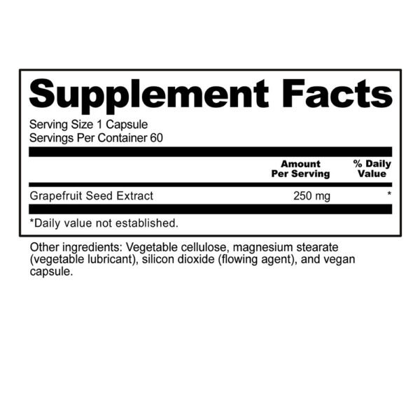 Grapefruit Seed Extract Capsules - Image 2