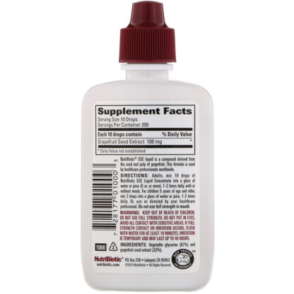 Grapefruit Seed Extract Liquid Concentrate 4 oz.